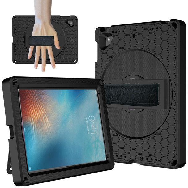 EVA + PC Tablet Case with Shoulder Strap - iPad Air / Air 2 / 9.7 2017 / 9.7 2018(Black)