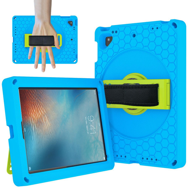 EVA + PC Tablet Case with Shoulder Strap - iPad Air / Air 2 / 9.7 2017 / 9.7 2018(Blue)