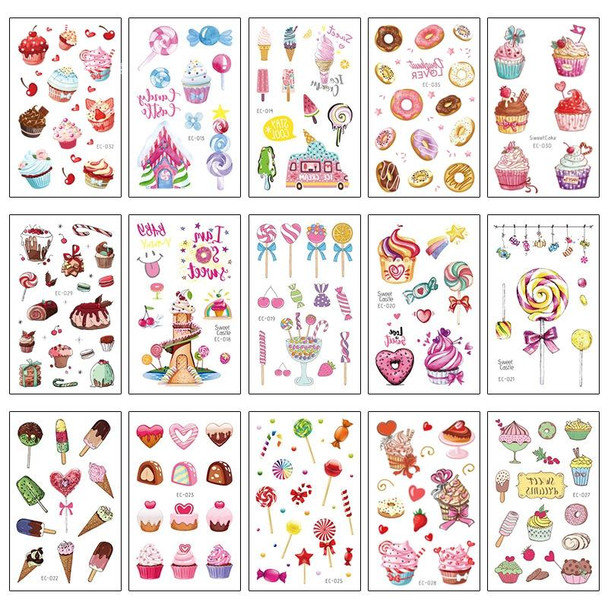 20 PCS Waterproof Sweatproof Cartoon Child Tattoo Stickers(EC-035)