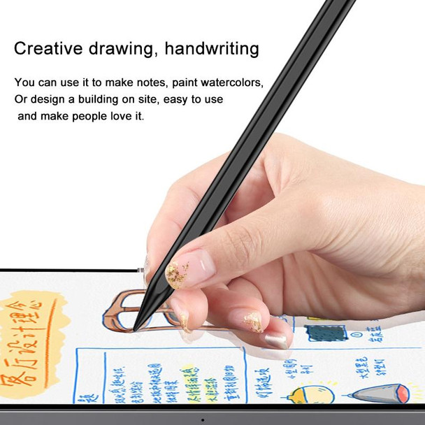 Active Capacitive Stylus Pen for Mobile Phones / Tablets (Black)