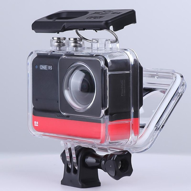 Insta360 One RS 360 Edition 60m Underwater Depth Diving Case Waterproof Housing (Transparent)