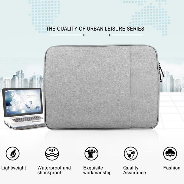 Universal Wearable Business Inner Package Laptop Tablet Bag, 13.3 inch and Below Macbook, Samsung, for Lenovo, Sony, DELL Alienware, CHUWI, ASUS, HP(Grey)