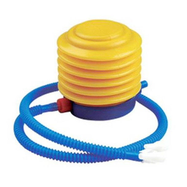 Portable Plastic Foot Air Pump / Hand-press Below Pump for Inflatable Product(Yellow)