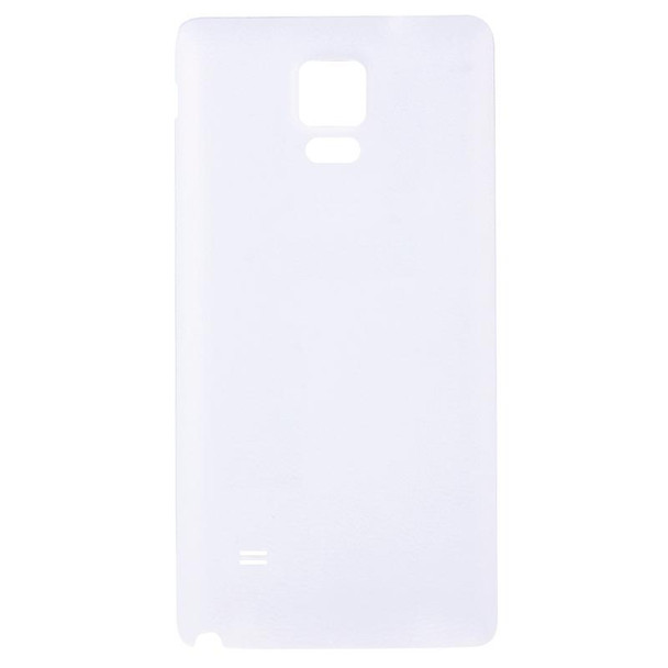 Galaxy Note 4 / N910V Full Housing Cover (Middle Frame Bezel Back Plate Housing Camera Lens Panel + Battery Back Cover ) (White)