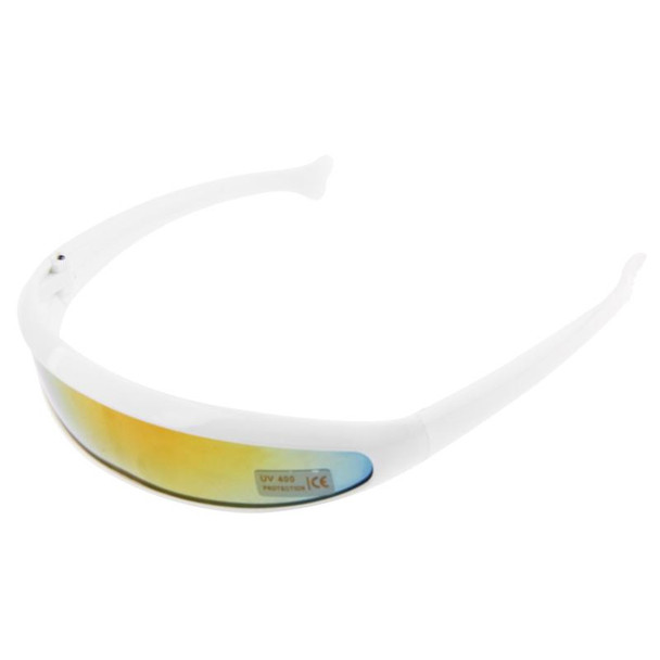 UV400 Protection Sports Sunglasses for Outdoor Sports(White)