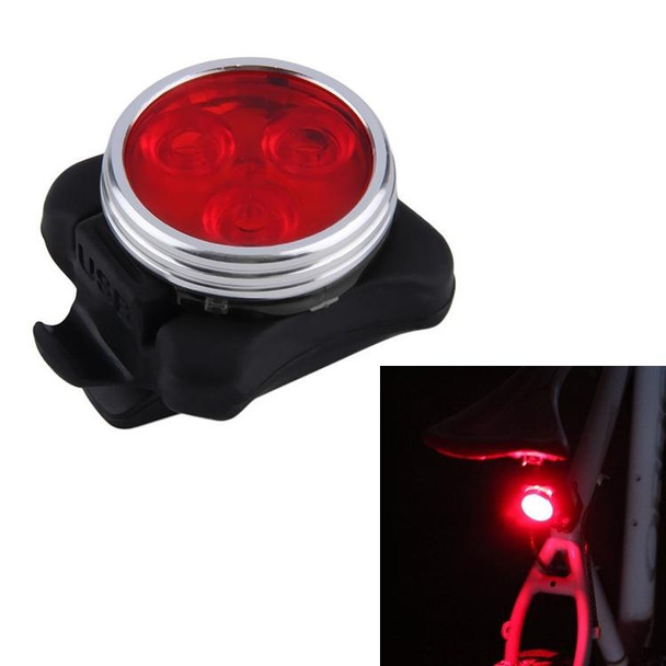 COB Lamp Bead 160LM USB Charging Four-speed Waterproof Bicycle Headlight / Taillight Set,  Red Light 650MA