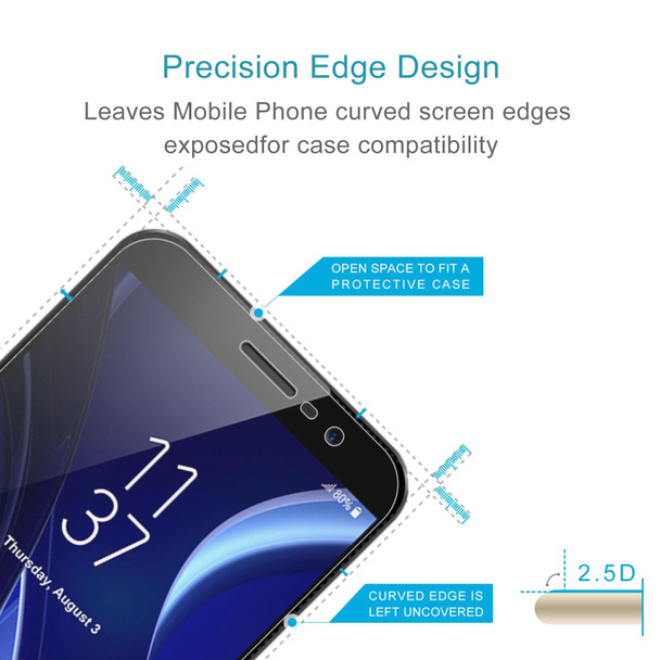 0.26mm 9H 2.5D Tempered Glass Film - HOMTOM S16