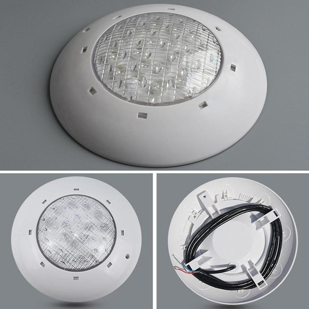12W ABS Plastic Swimming Pool Wall Lamp Underwater Light(Warm White)