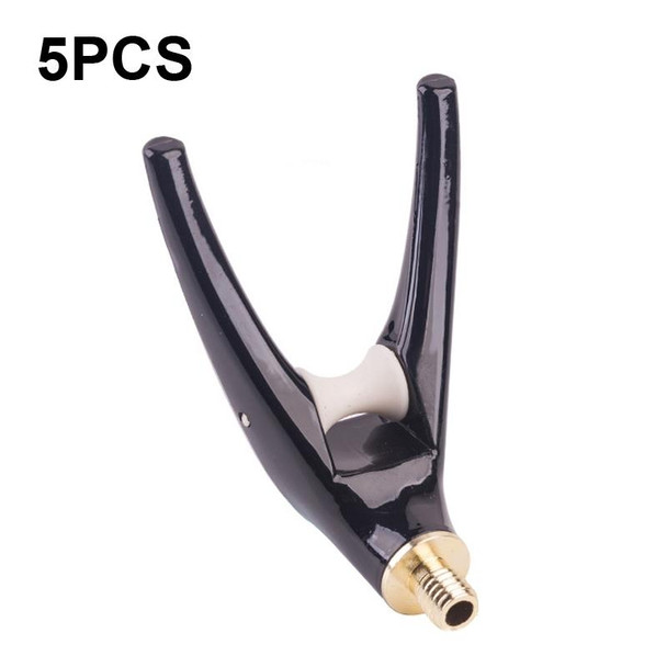 5 PCS Fishing Rod With Wheel Universal Interface Bracket Head, Color: Black