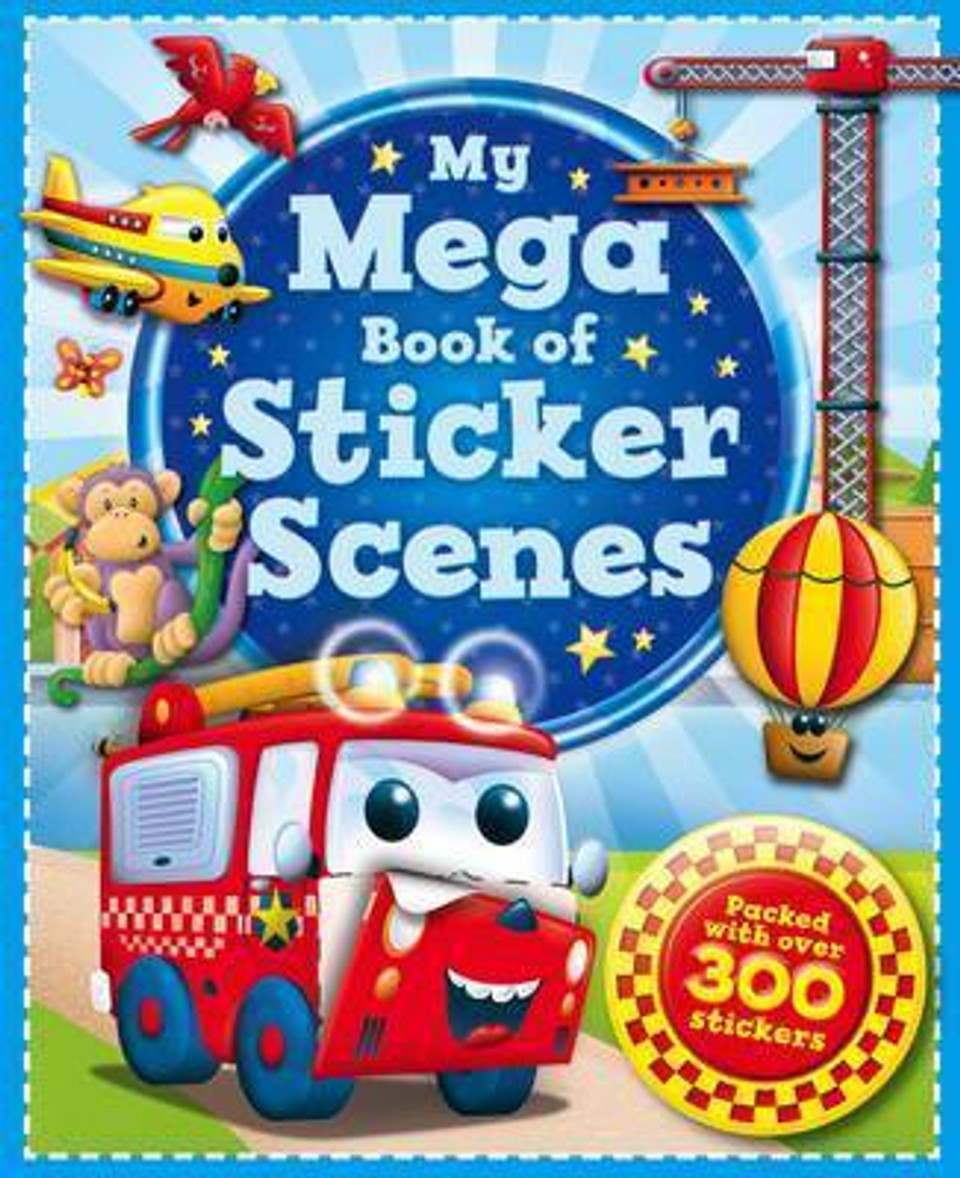 My Mega Sticker Scenes Book - Snatcher