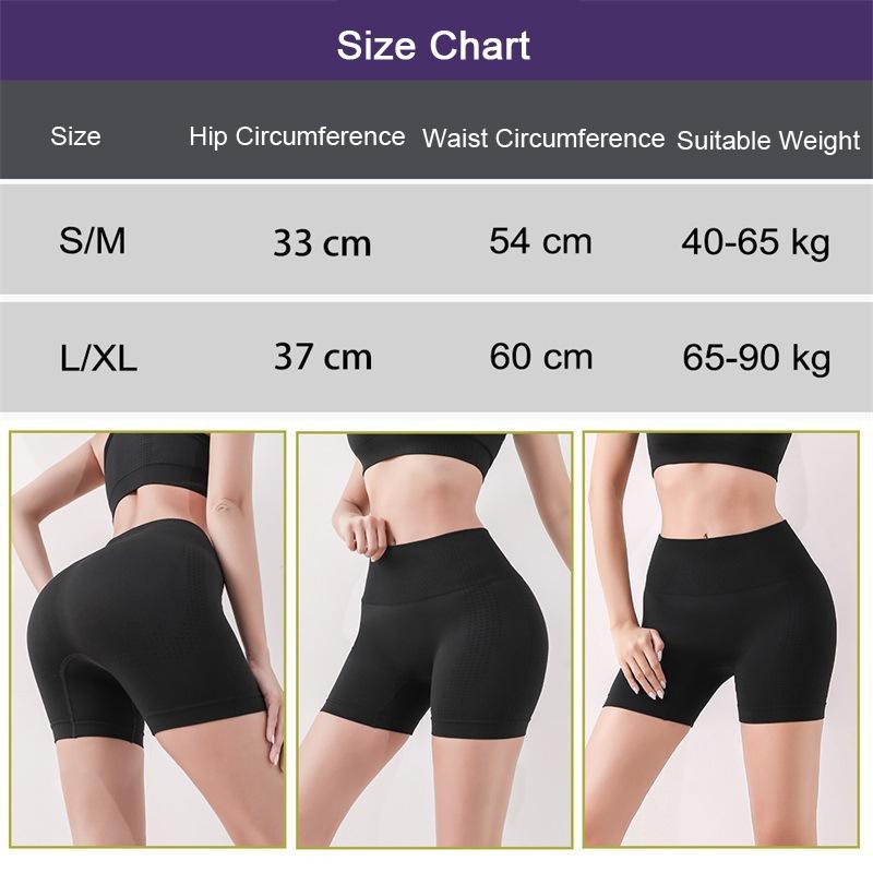 Women Fitness Sports Butt Lifting Shorts Shaping Beauty External Wear  Leggings, Size: L/XL(Pink)