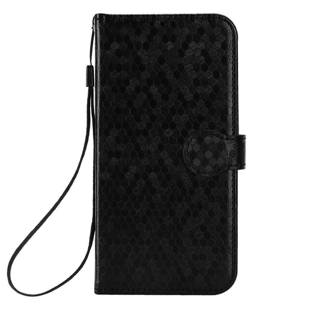 Para Xiaomi Poco X6 Pro / Redmi K70E 5G Funda de cuero con textura de punto  de