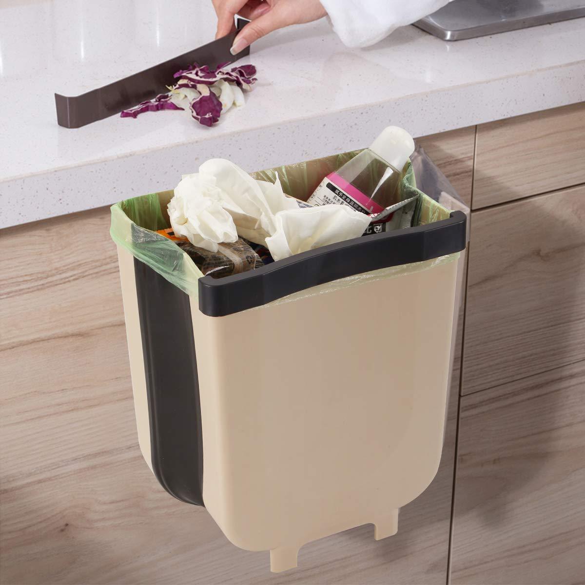 Foldable Multipurpose Hanging Trash Can - Snatcher