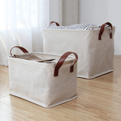 Foldable Storage Baskets - Durable, Space-Saving & Portable