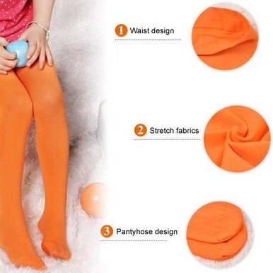 Spring Summer Autumn Solid Color Pantyhose Ballet Dance Tights for Kids,  Size:XXL (Flesh Color), snatcher