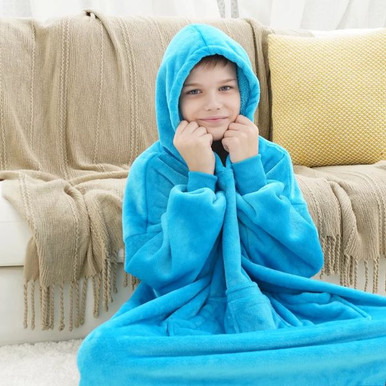 Wearable Blanket Hoodie For Kids