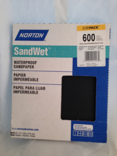 Norton SandWet 600 Sandpaper