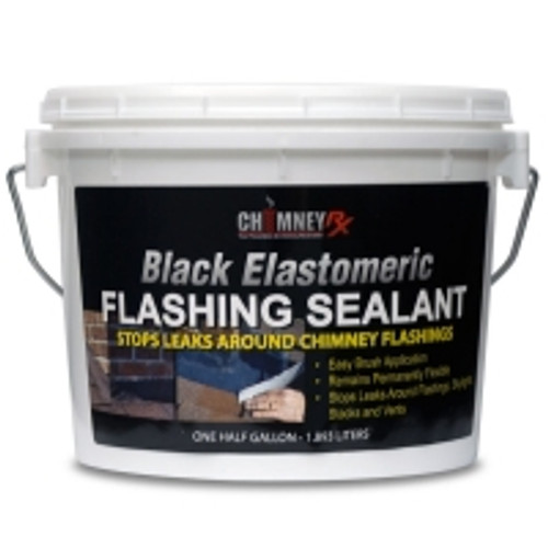 Chimney Black Elastomeric Flashing Sealant