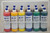 a metal carrying rack with 12 different colors of the 16oz cal tint squeeze bottles a metal carrying rack with 12 different colors of the 16oz cal tint squeeze bottles