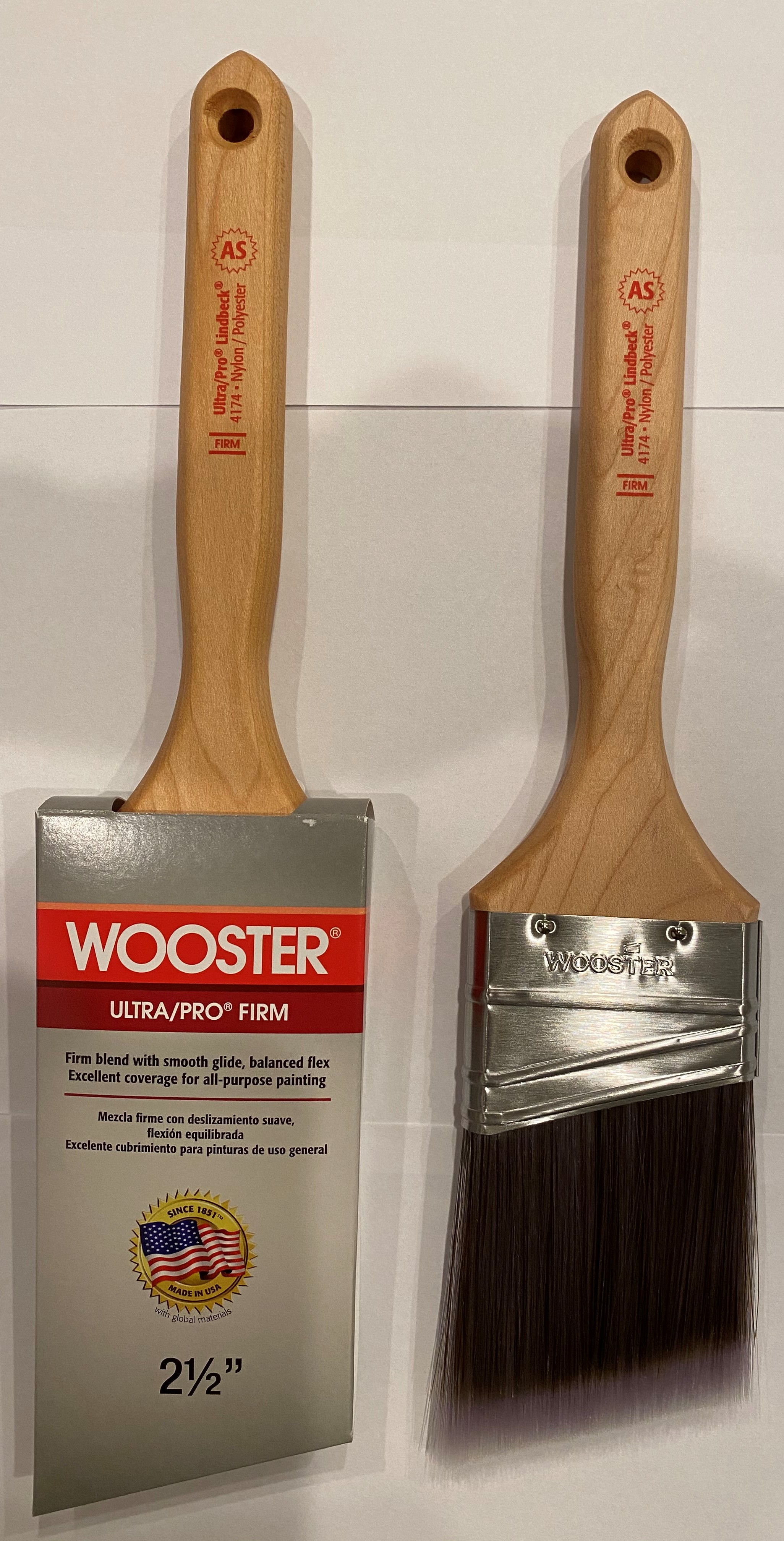 Best Look By Wooster 4 In. Flat Paint Brush D4024-4