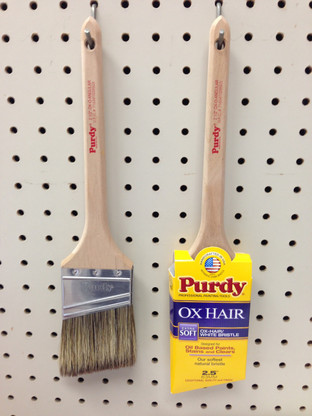 Purdy Black Bristle 1-1/2 In. Angular Trim Paint Brush