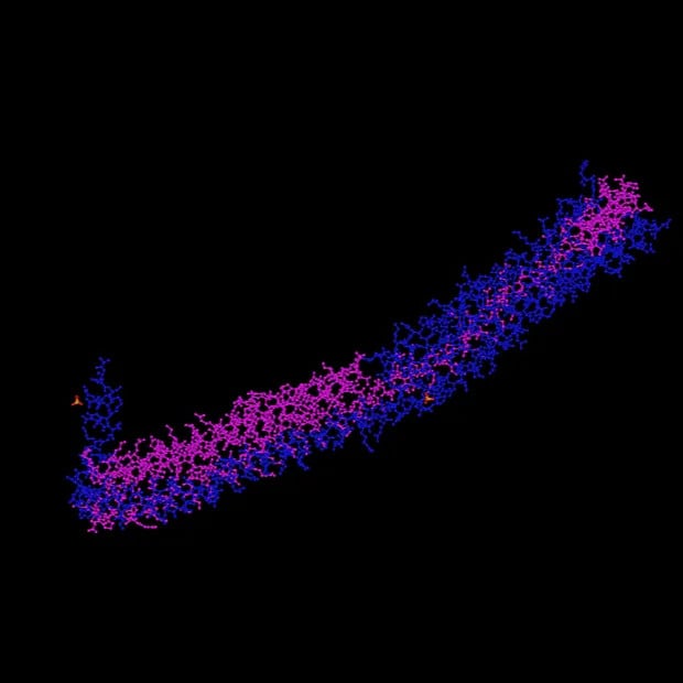 3D Protein Image - Apolipoprotein AIV