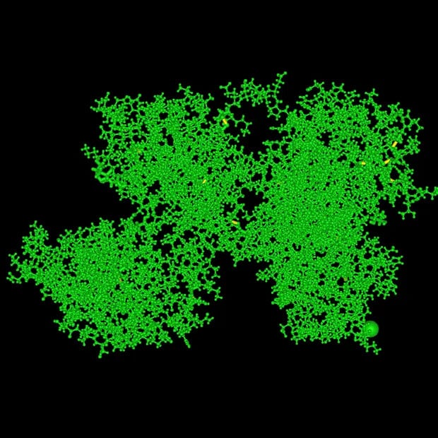 3D Protein Image - ApoTransferrin, Dog