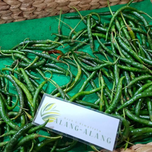 Cabai Kering (Capsicum) Chili Peppers Dried, 450 Grams