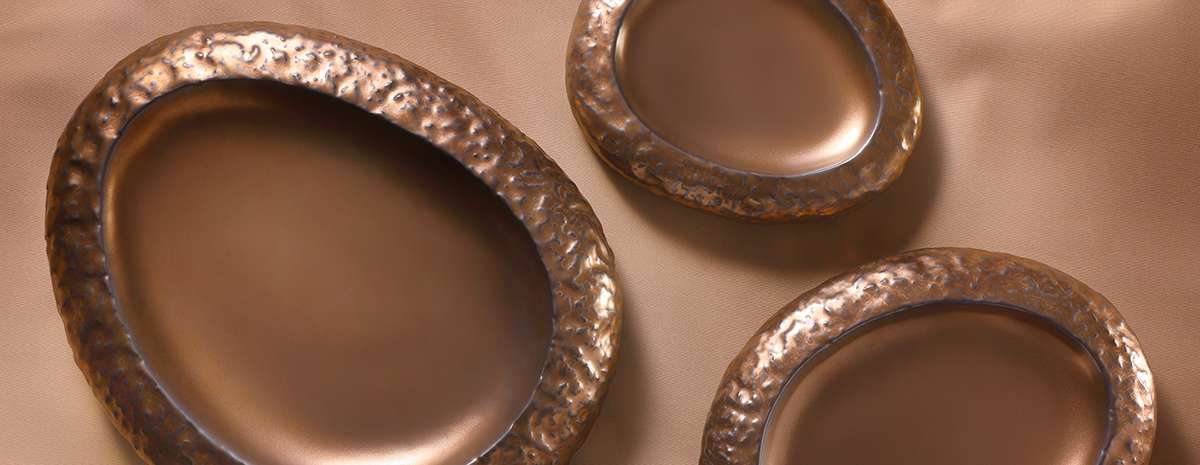 Maastricht Porselein neue Kollektion: Calcaire Bronze