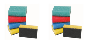 Betra Schuurspons 8.5 x 6 x 3 cm Viscose Zwart