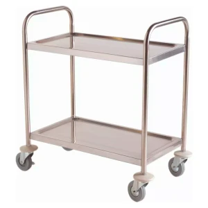 Serveerwagen Vogue 81 x 46 x 86 cm 18/8 Zilver
