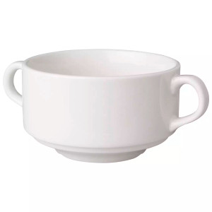 Mammoet Soepkom Budgetline 30 cl Porselein Wit