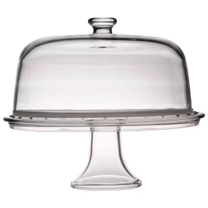 Borgonovo Taartplateau met stolp Palladio 31 cm Glas