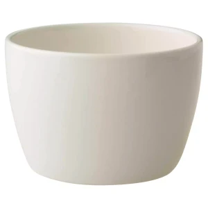 Maastricht Porselein Plat « Lux » 052, 9,5 cm, 30 cl, blanc cassé