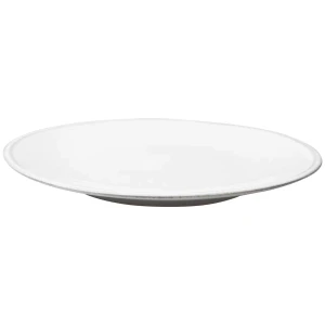 Plate Friso 26.5 cm White Stoneware 