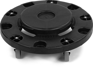 Carlisle Dolly für Abfallbehälter Bronco 15 cm Polyethylen Schwarz