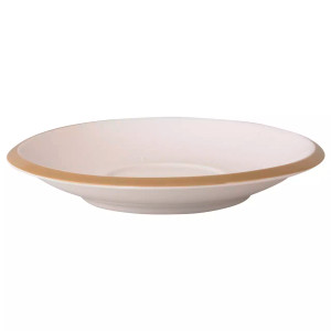 Schotel Bright Rim 15 cm Porselein Beige 