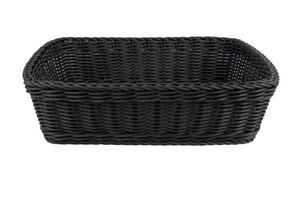 Saleen Mand 40 x 32 x 10 cm Kunststof Zwart