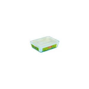 Pyrex with Lid, Cook&Freez x 17 x 6 cm, 1.5 liters, Borosilicate Glass 