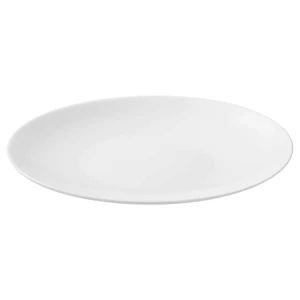 Maastricht Porselein Plate Blanc De Blancs 26.5 cm White