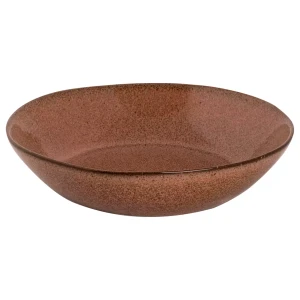 Palmer plate deep Rustique 21 cm Stoneware Pink