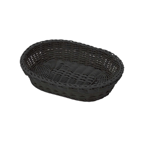 Saleen Korb 32 x 23 x 7 cm Kunststoff Schwarz