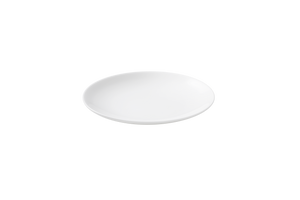 Maastricht Porselein plate coupe Blanc De Blancs 18 cm White