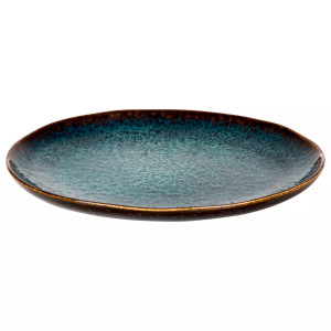 Palmer plate Eccentric 28 cm Stoneware Blue