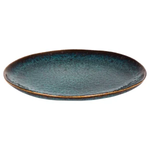 Palmer plate Eccentric 22 cm Stoneware Blue