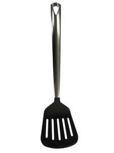 Backspachtel 35,5 cm Kunststoff-Edelstahl Schwarz