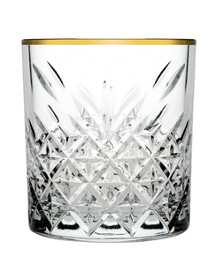 Pasabahce Tumbler with gold rim Timeless 34.5 cl Glass