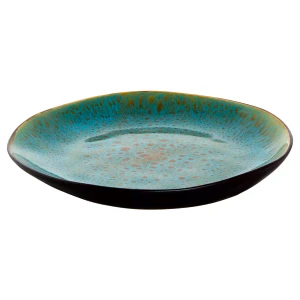 Palmer plate Lotus 20.5 cm Stoneware Turquoise