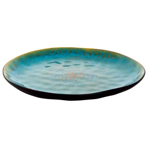 Palmer plate Lotus 27.5 cm Stoneware Turquoise