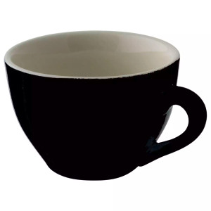 Palmer Cappuccinokop Colors 18 cl Porselein Zwart